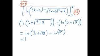 FP3  May 2011  Edexcel Further Pure Mathematics 3  Question 3 [upl. by Yetsirhc]