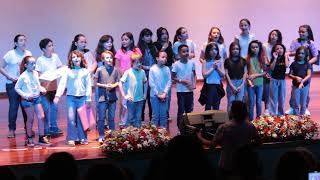 Catira do Passarinho  Coro Infantil do Centro Livre de Música de SBC [upl. by Ynnob]