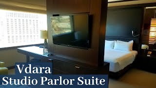 Vdara Las Vegas  Studio Parlor Suite [upl. by Volny288]