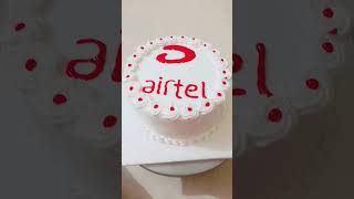 Airtel cake design cake cakedecorating cakedesign [upl. by Power462]