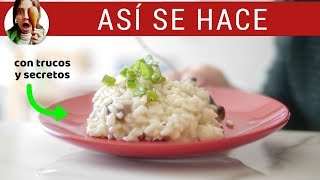 RISOTTO PASO A PASO con trucos [upl. by Einneb653]