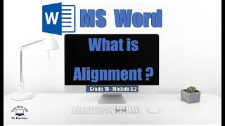 How to ALIGN text in MS Word  Alignment Tutorial [upl. by Giles]