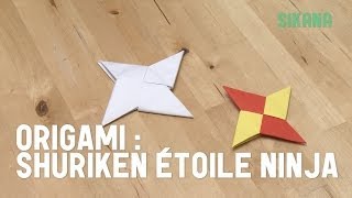 Origami  Shuriken Etoile Ninja [upl. by Gettings618]