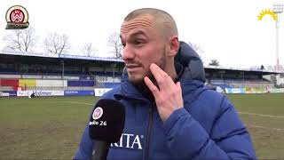 Simon Brandstetter nach dem Spiel SV Meppen vs SVWW [upl. by Gnirol]