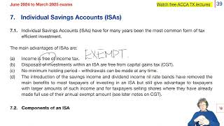 Chapter 3 Property Income and Investments – Individuals part 3  ACCA TXUK Taxation FA 2023 [upl. by Lanette]