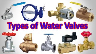 Types of Valve used in Piping  Learn about 9 Types of Valves [upl. by Cilla]