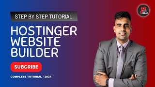 Hostinger Website Builder Tutorial  Hostinger Website Builder Guide [upl. by Nedap]