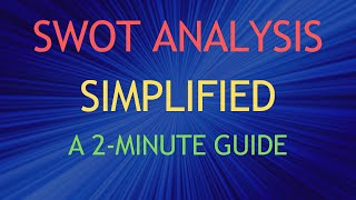 SWOT Analysis Simplified A 2Minute Guide [upl. by Israeli]