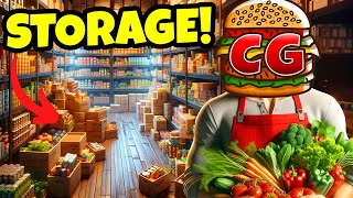 Upgraded the New Storage Room for My Grocery Store Supermarket Simulator [upl. by Clotilda]