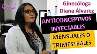 ANTICONCEPTIVOS INYECTABLES POR GINECOLOGA DIANA ALVAREZ [upl. by Nodnrb]