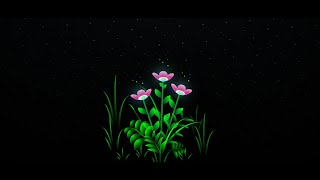 Dynamic Glowing plants with htmlCss and JavaScript [upl. by Akcimehs]