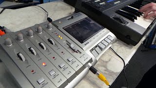 How oldschool multitrack recording works Tascam 4track [upl. by Annil]