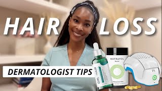 Hair Loss Dermatologist Tips to Prevent Hair Loss amp Regrow Hair [upl. by Netsruk]