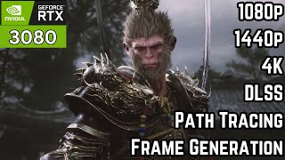 Black Myth Wukong  RTX 3080 Benchmark Actual Game [upl. by Adnowat746]