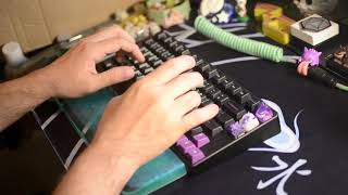 Idabao ID80 w NovelKeys Creams Sound Test FOAMEDSORBATHANED [upl. by Yznyl]