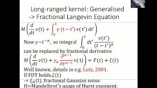 Nick Watkins  On Generalized Langevin Dynamics and the Modelling of Global Mean Temperature [upl. by Azrim]