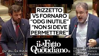 Scontro tra Rizzetto FdI e Fornaro Pd quotOrdine del giorno inutilequot quotNon si deve permetterequot [upl. by Hughett]