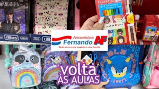 ARMARINHOS FERNANDO✨VOLTA AS AULAS 2024✨SÃO MIGUEL PTA✨TOUR ATUALIZADO✨MATERIAL ESCOLAR [upl. by Acira]