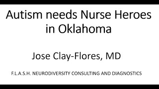 Autism Needs Nurse Heroes in Oklahoma [upl. by Mhoj]