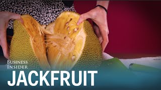 We tried jackfruit — the huge tree fruit that supposedly tastes like pulled pork [upl. by Gadmann]