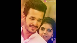 Anaganaga Oka Ooru Telugu Whatsapp Status  HELLO MOVIE SONG STATUS  AKHIL WHATSAPP STATUS [upl. by Ahsina299]