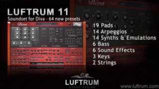 Luftrum 11  Soundbank for UHe Diva [upl. by Llehsam]