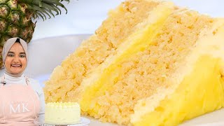 This super moist PINEAPPLE CAKE recipe is the BEST Ive ever tried [upl. by Able265]