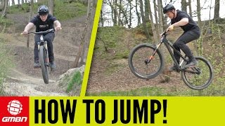 How To Jump A Mountain Bike [upl. by Lustick382]