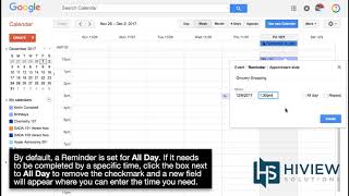 How to set reminders in Calendar [upl. by Aidua]