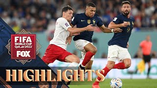 France vs Denmark Highlights  2022 FIFA World Cup [upl. by Ashla]