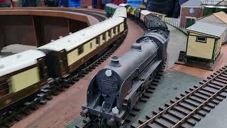 LSWR Claughton Class steams past [upl. by Cynera]