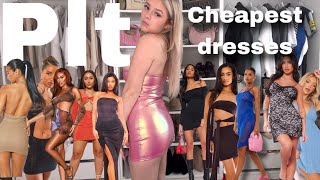 PLT cheapest dresses  try on haul [upl. by Arathorn]