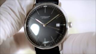 Junghans Max Bill Automatic 027470100 [upl. by Aimak]