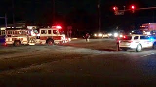 KEARNY POLICE amp FIRE DEPARTMENT ESCORTING 2019 KEARNY HIGH SCHOOL GRADUATES TO THE GRADUATION PARTY [upl. by Aihsoem]