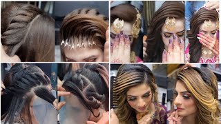 4 Advance Bridal Hairstyle Step By Step  Easy amp Beautiful Bridal Hairstyle [upl. by Martinson]