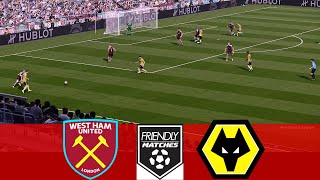 Wolves vs West Ham  Friendly Match 2024 ⚽ Full Match Highlights En Vivo Resumen⚽ [upl. by Ai904]