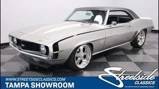 1969 Chevrolet Camaro SS Restomod for sale 2219 TPA [upl. by Kobi]