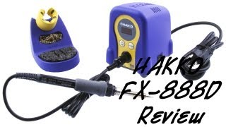 Hakko FX888D Soldering Station Review [upl. by Ron]