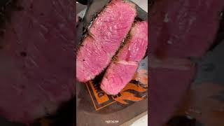 Reverse Seared Ribeyes with Black Garlic Butter  Over The Fire Cooking by Derek Wolf [upl. by Herodias]