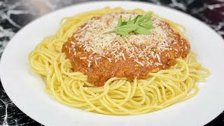 RECETTE DE LA VRAI SAUCE BOLOGNAISE MAISON 🍝 Facile et rapide👩🏻‍🍳 Deli Cuisine [upl. by Einrae]