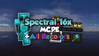 Spectral 16x Vaes 30k MCPE Texture Pack by Zlax [upl. by Flossy]