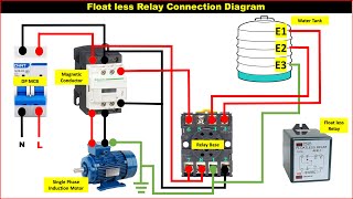 Floatless Relay Connection Floatless Relay  Floatless Level Switch [upl. by Seadon]