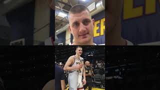 Nothings changed for Jokić 🤣 [upl. by Ahsietal79]