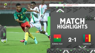 Burkina Faso 🆚 Cameroon  Highlights  TotalEnergiesAFCONU17 2023  MD3 Group C [upl. by Joyan]