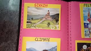 travel brochure on sikkim school project [upl. by Esch862]