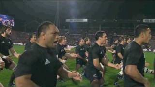 NUOVA ZELANDA ALL BLACKS DANZA HAKA MAORI 2010 [upl. by Bergstrom]