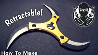 How To Make Shuriken That Transform  Shuriken With Cardboard  Naruto [upl. by Nailil]