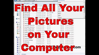 How To Search For PICTURES and IMAGE files in Windows 10 or Windows 7 [upl. by Spanjian]