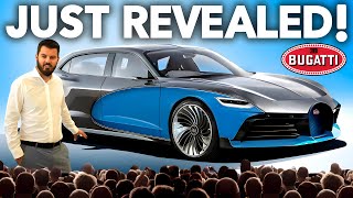 Bugatti CEO Announces New SUV amp STUNS The Entire World [upl. by Adelaja346]