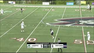 SSDM Legal Cross Checks  Tucker Denault Jacksonville Mens Lacrosse 2023 [upl. by Little]